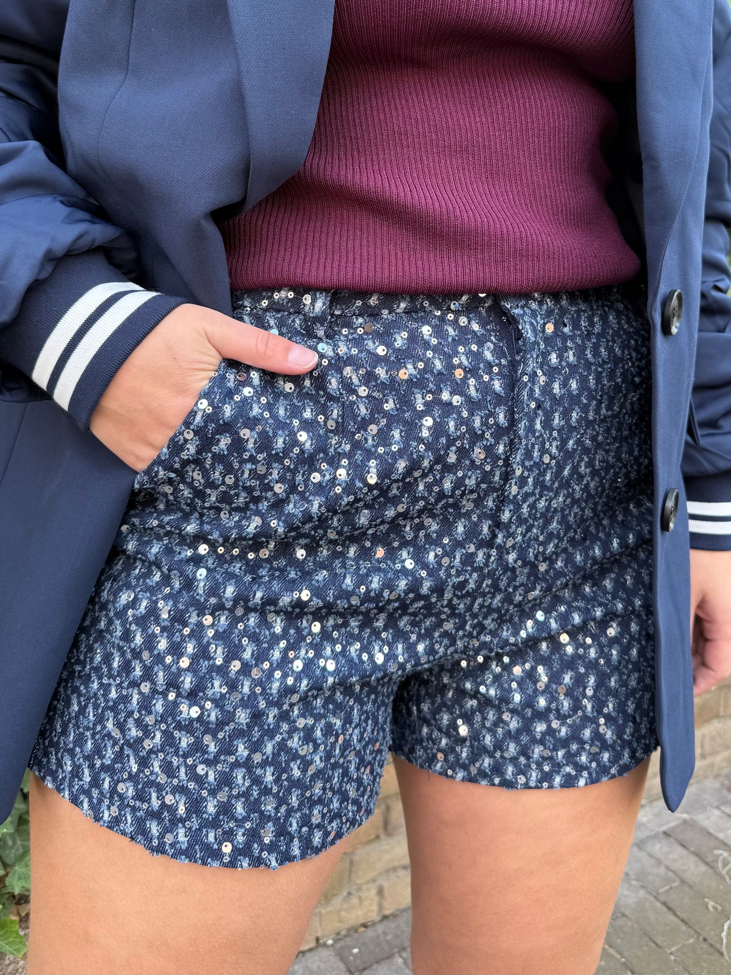 Short Babet Pailletten