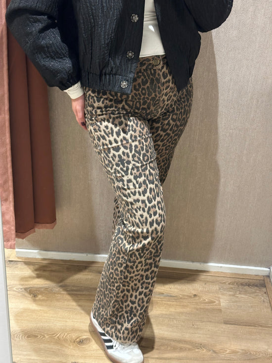 Jeans Liv Leopard