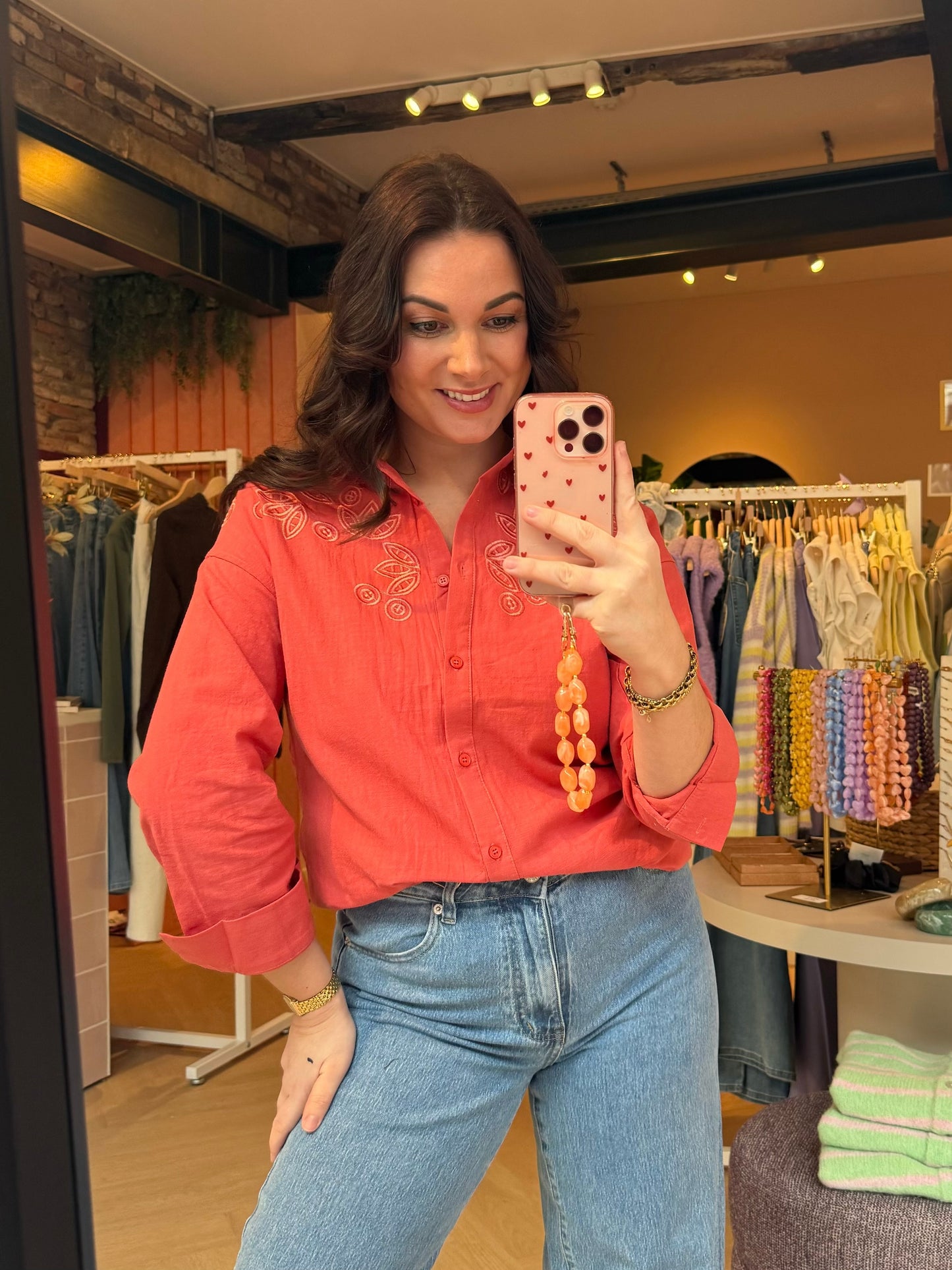 Blouse Amber Pink
