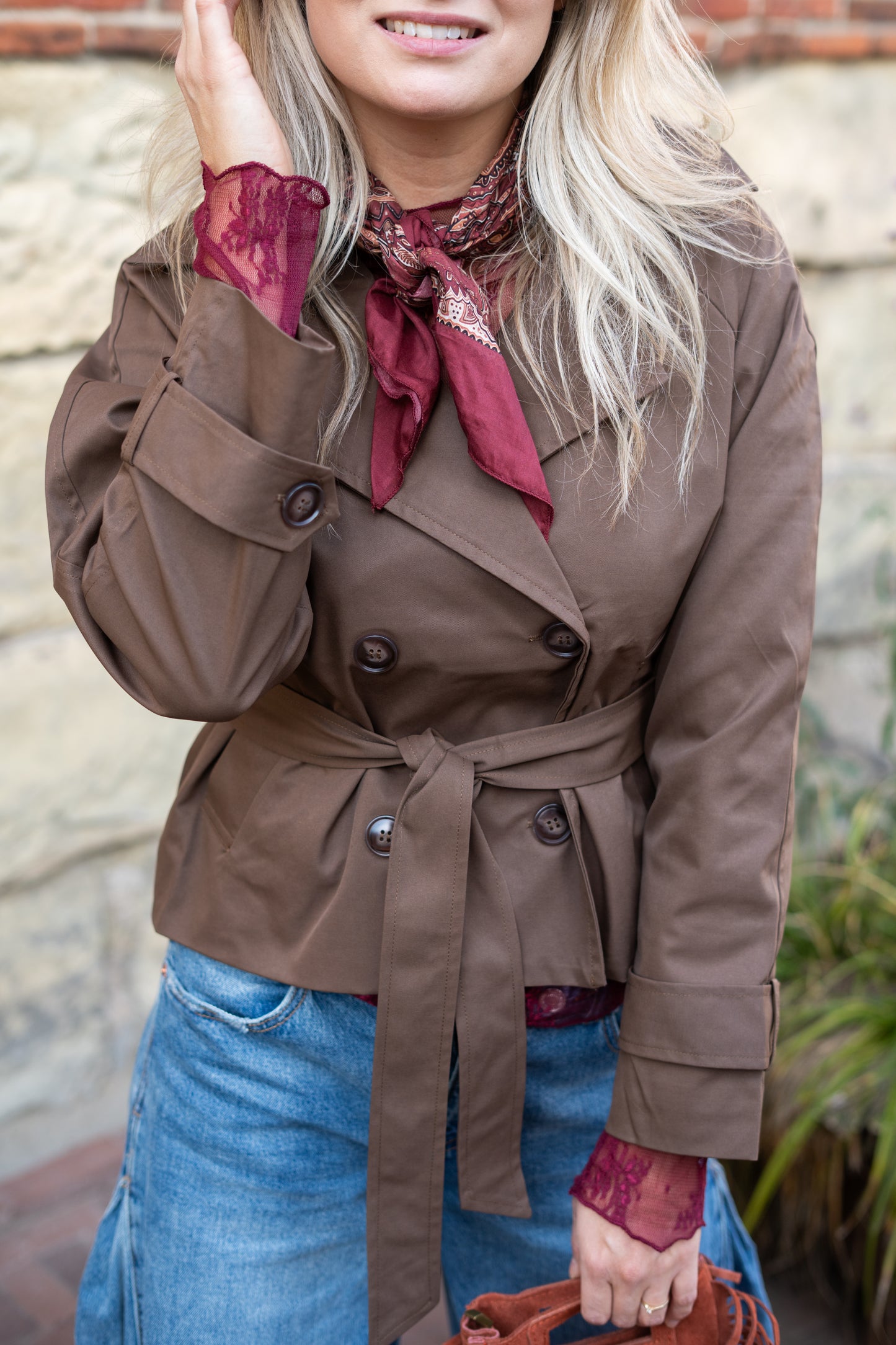 Trenchcoat Jessey Bruin