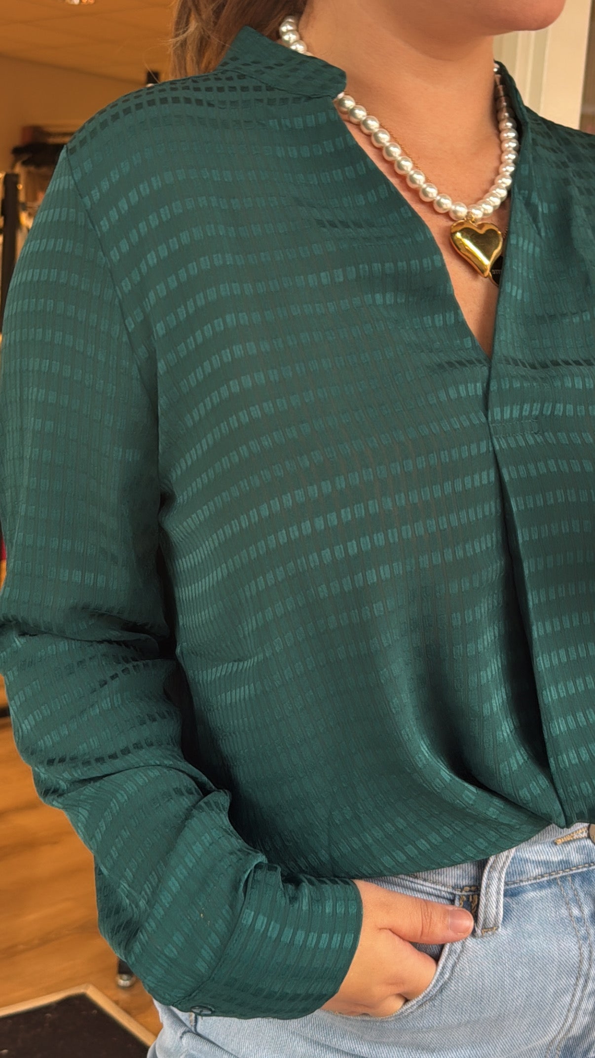 Blouse Lizzy Petrol