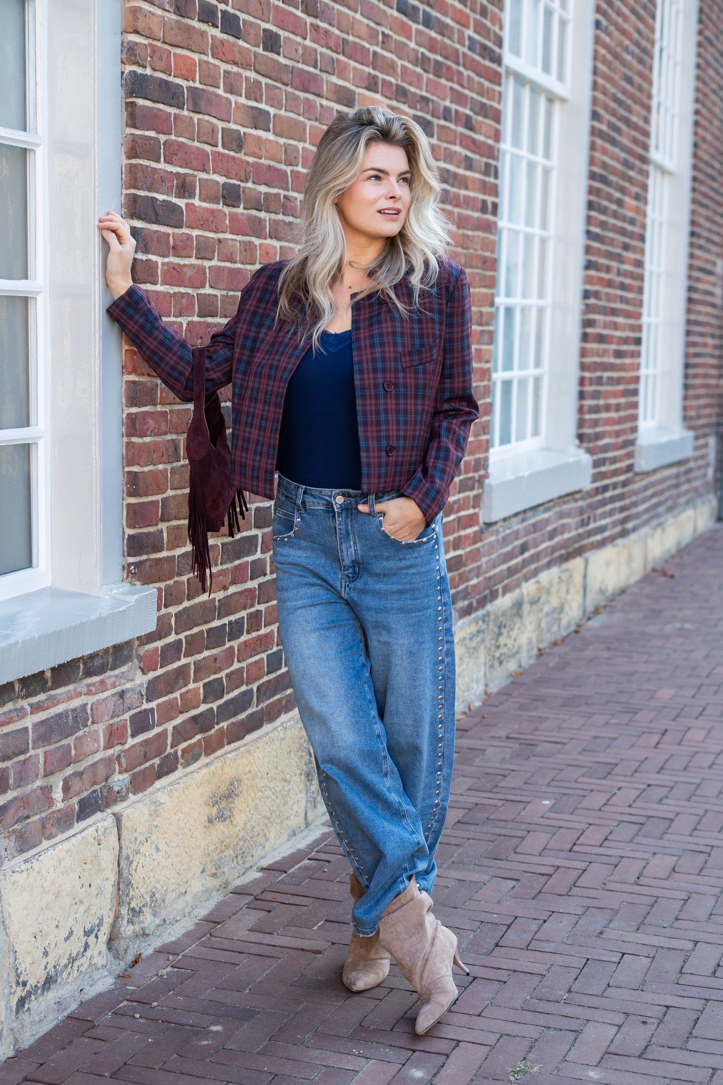 Jasje Demi donkerblauw Bordeaux