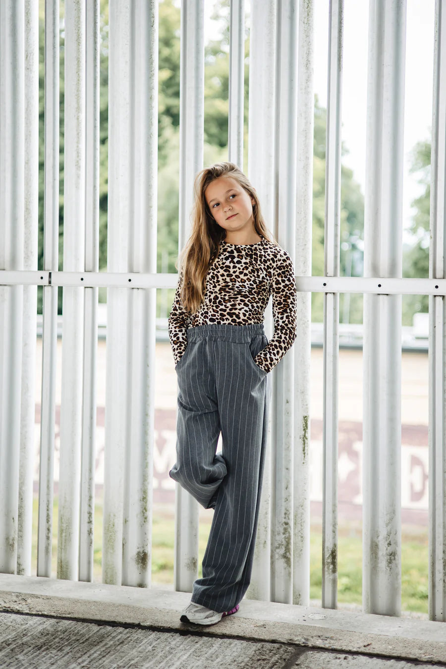 Salty & Stitch Pantalon Grey