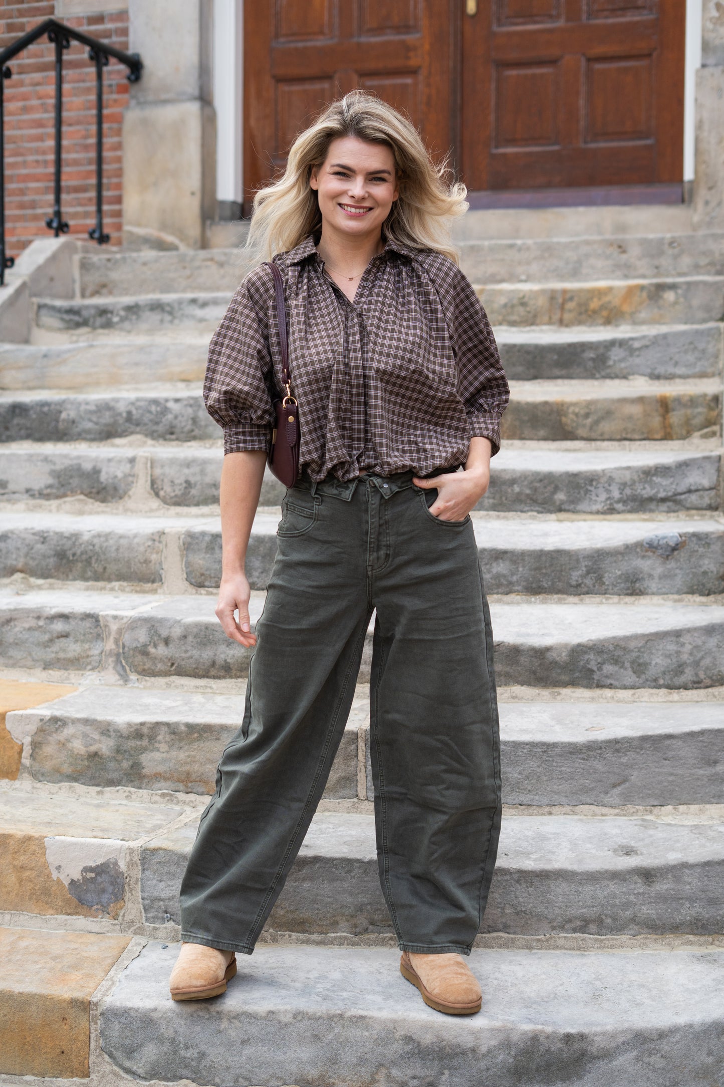 Jeans Myrthe Balloon Green