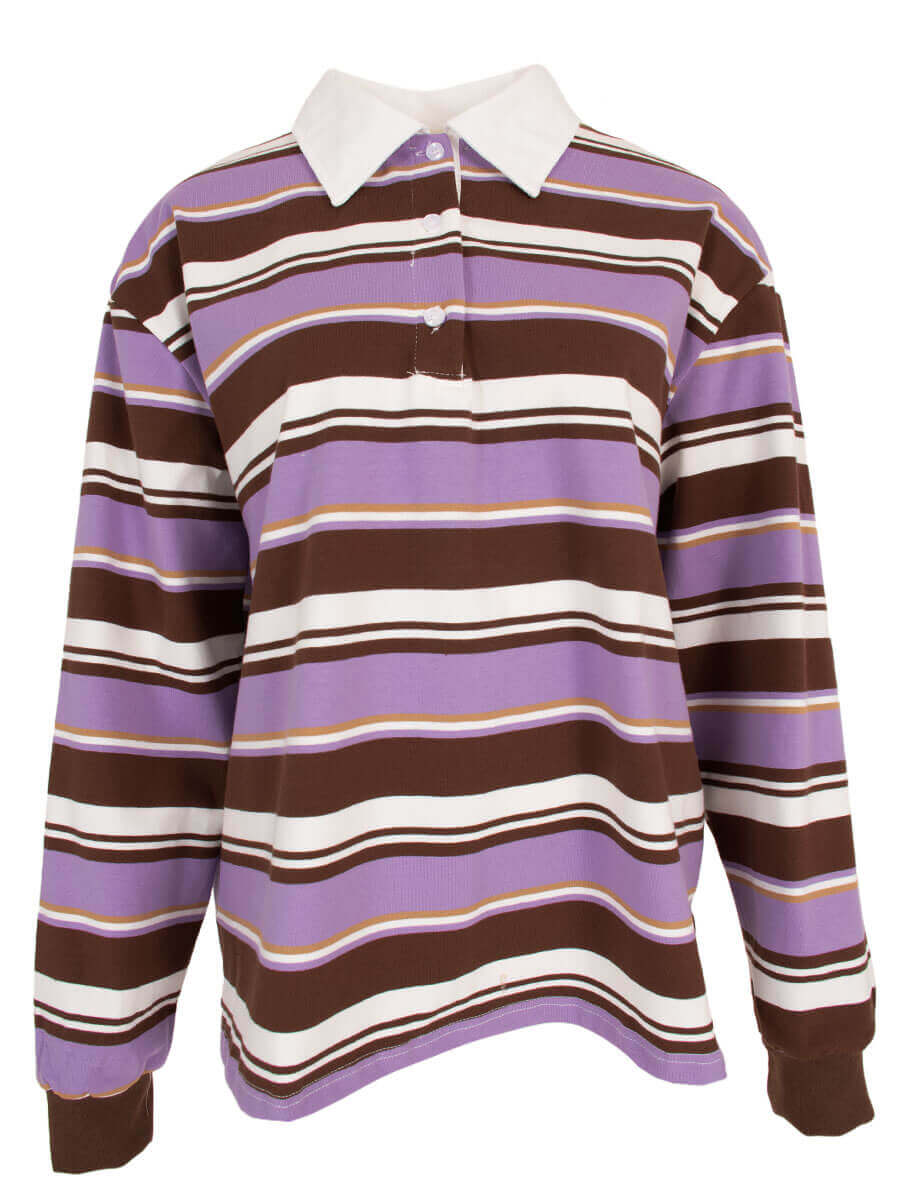 Longsleeve Josephine Purple Brown
