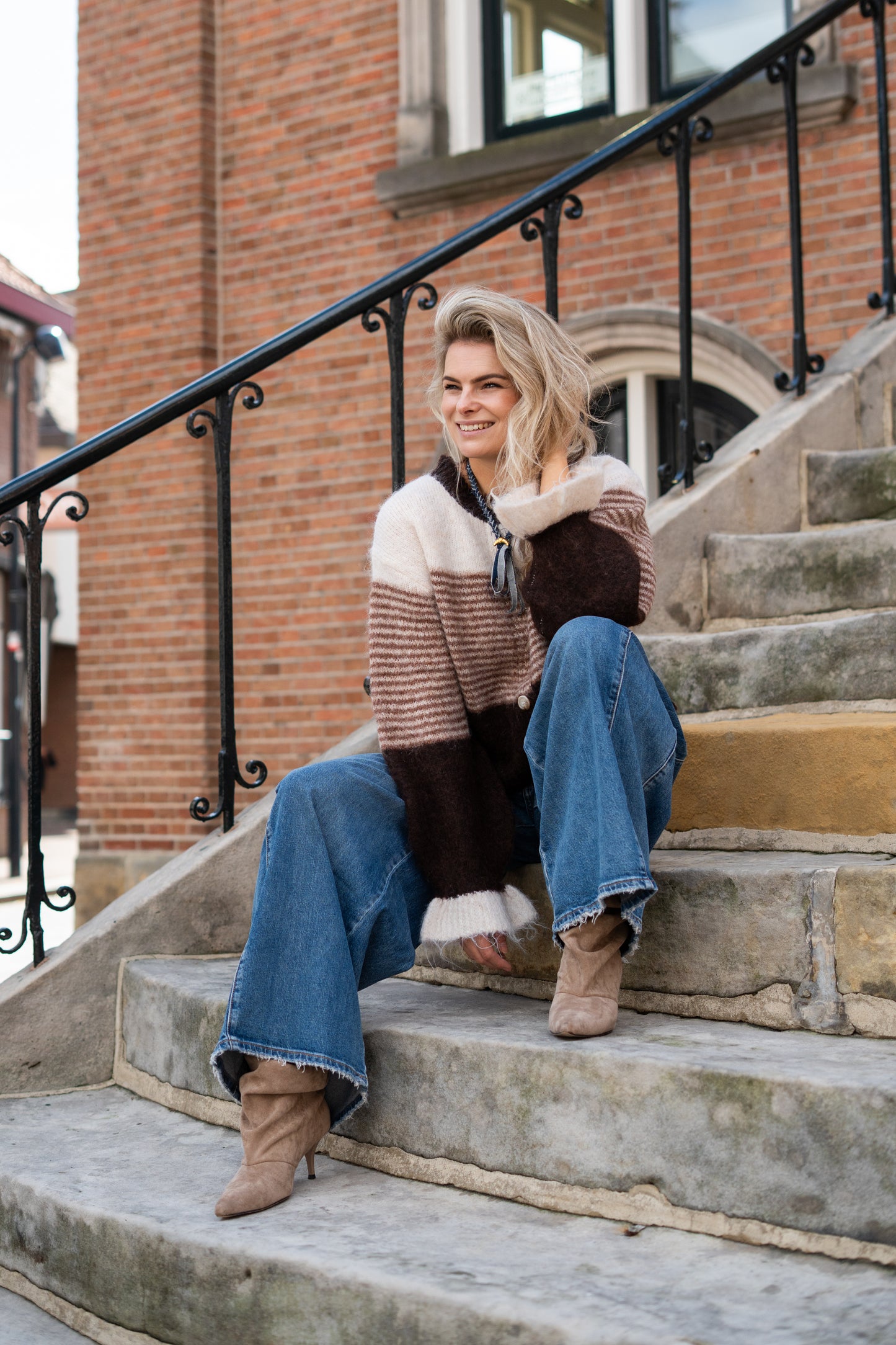 Jeans Maartje met Plooi