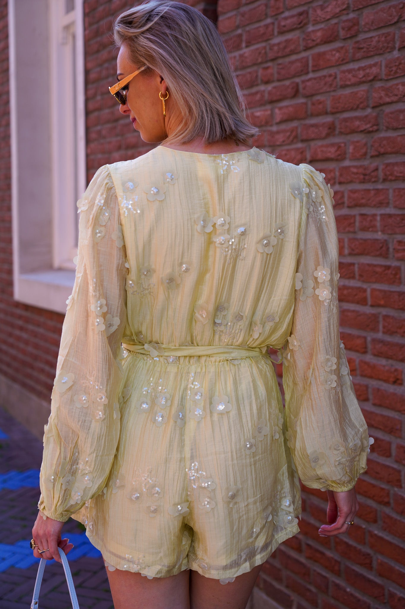 Playsuit Novi Licht Groen X Madelon Bruins