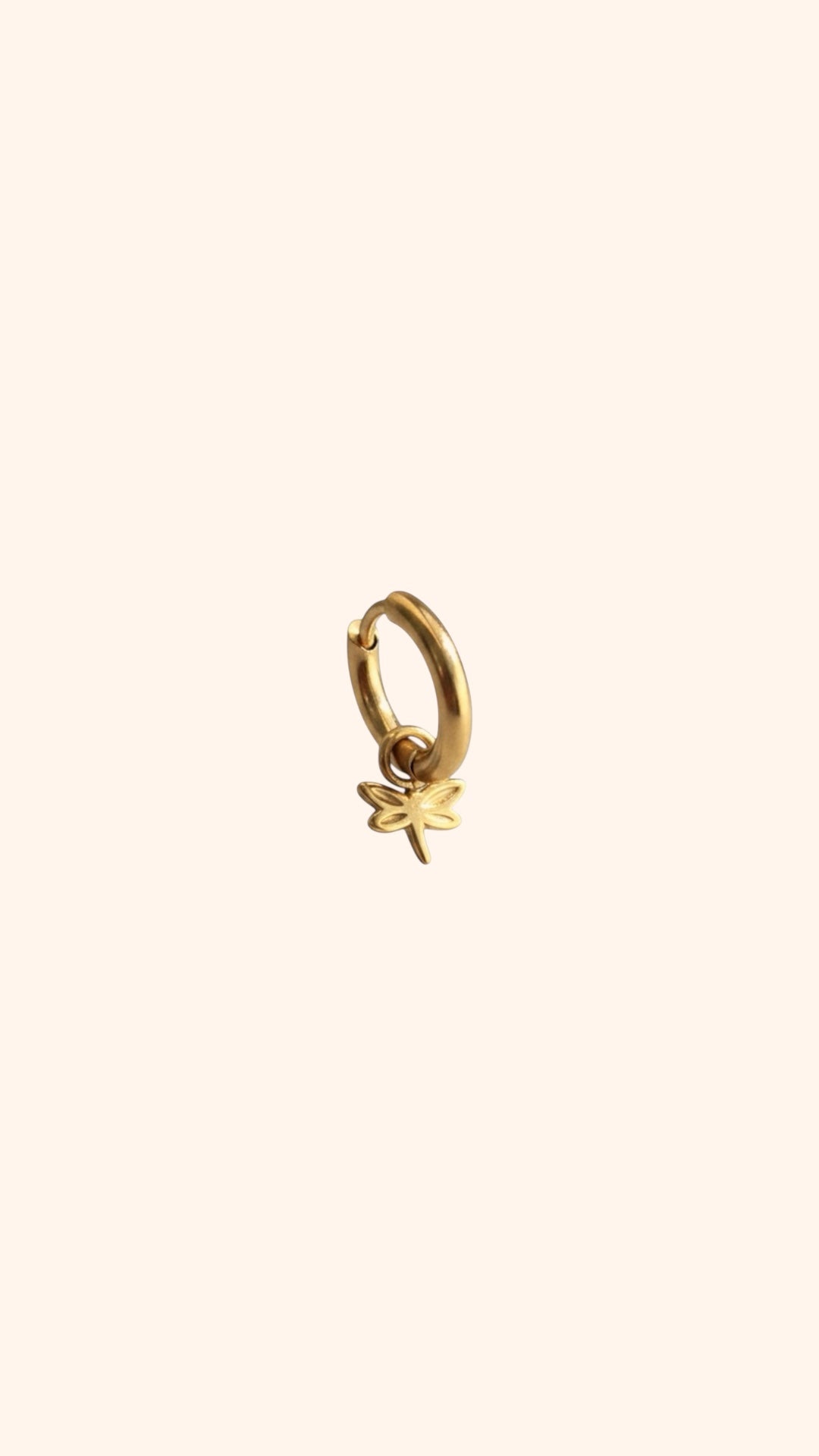 Single Earring Libelle Studio Frenchie X Milou Pasman