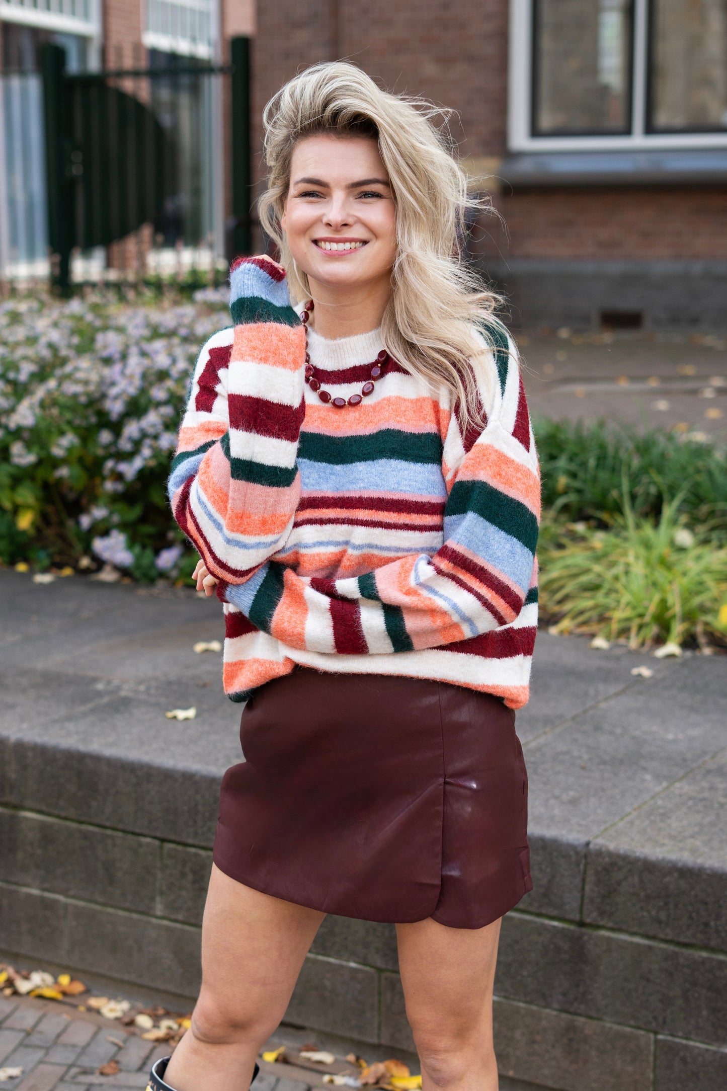 Skort Hanna bordeaux