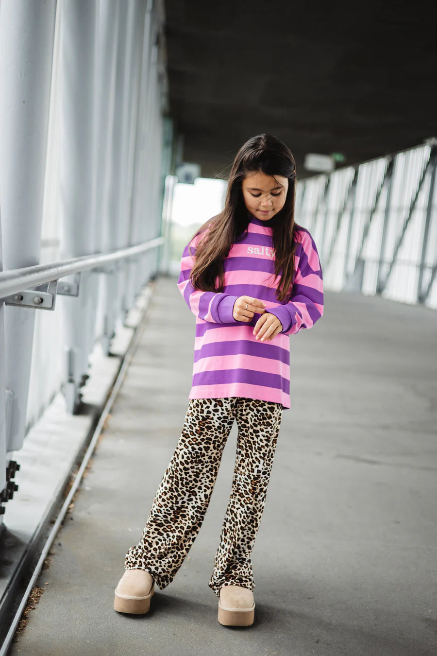 Salty & Stitch Pink Purple