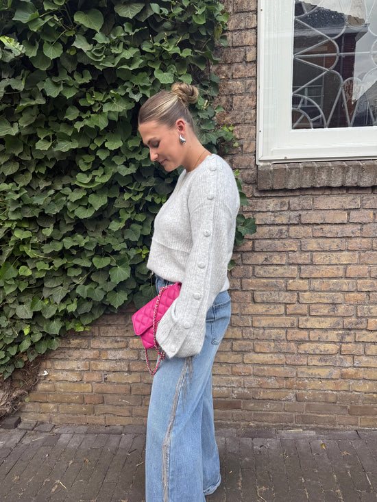 Trui Chrissy Licht Grijs