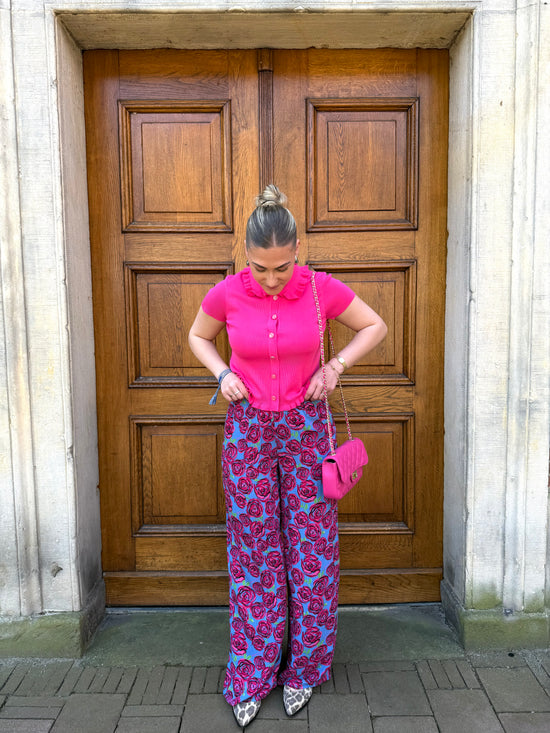 Harper & Yve Pants Riley Iconic Rose