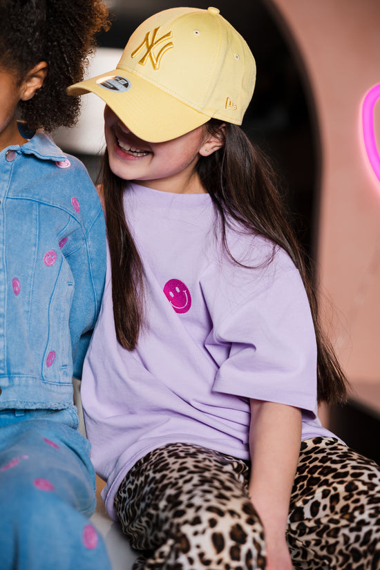 Salty Smiley Tee - Lila