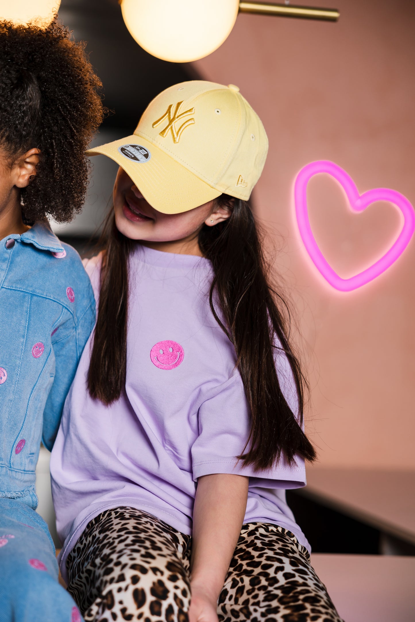 Salty Smiley Tee - Lila