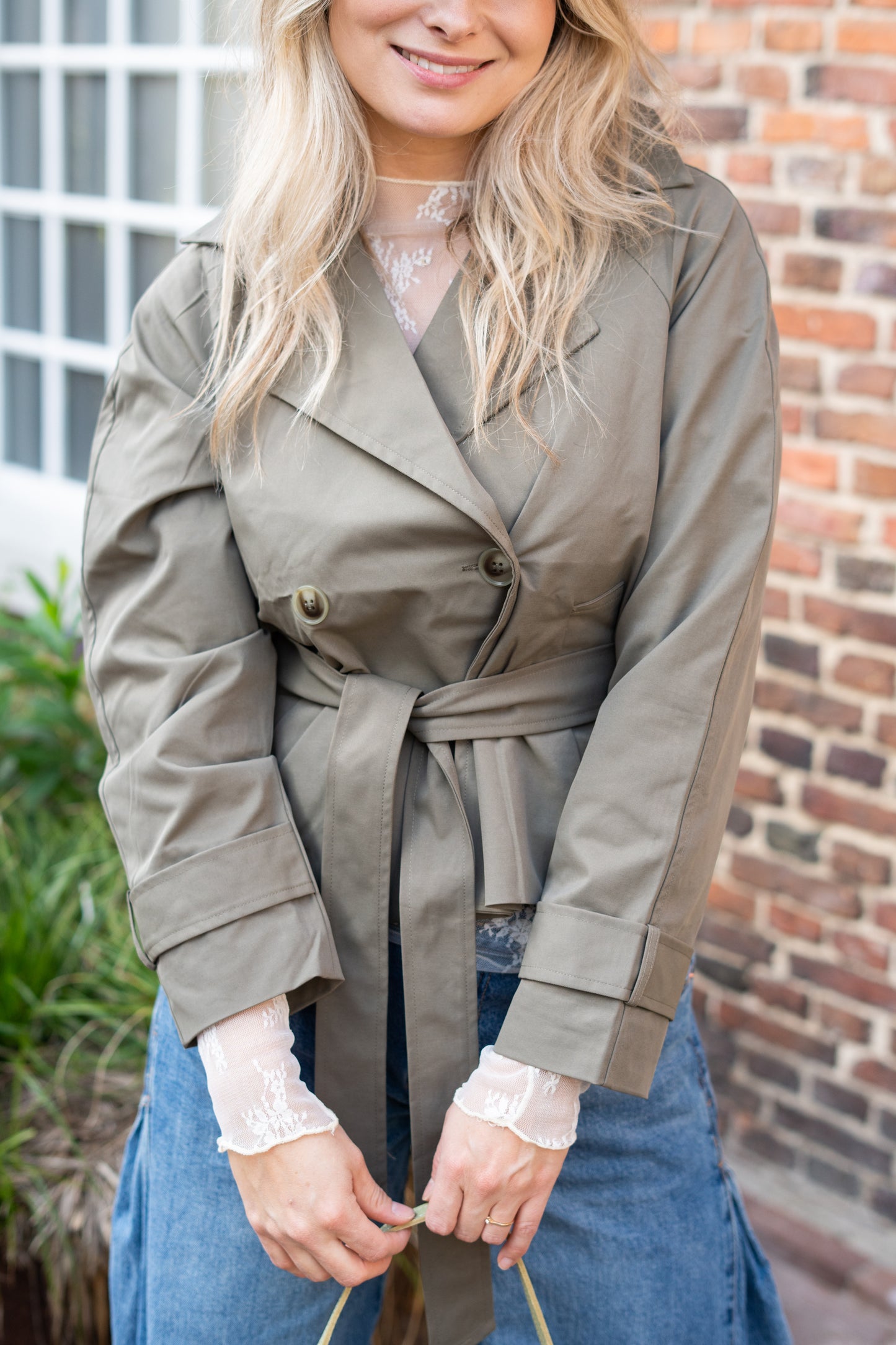 Trenchcoat Jessey Groen