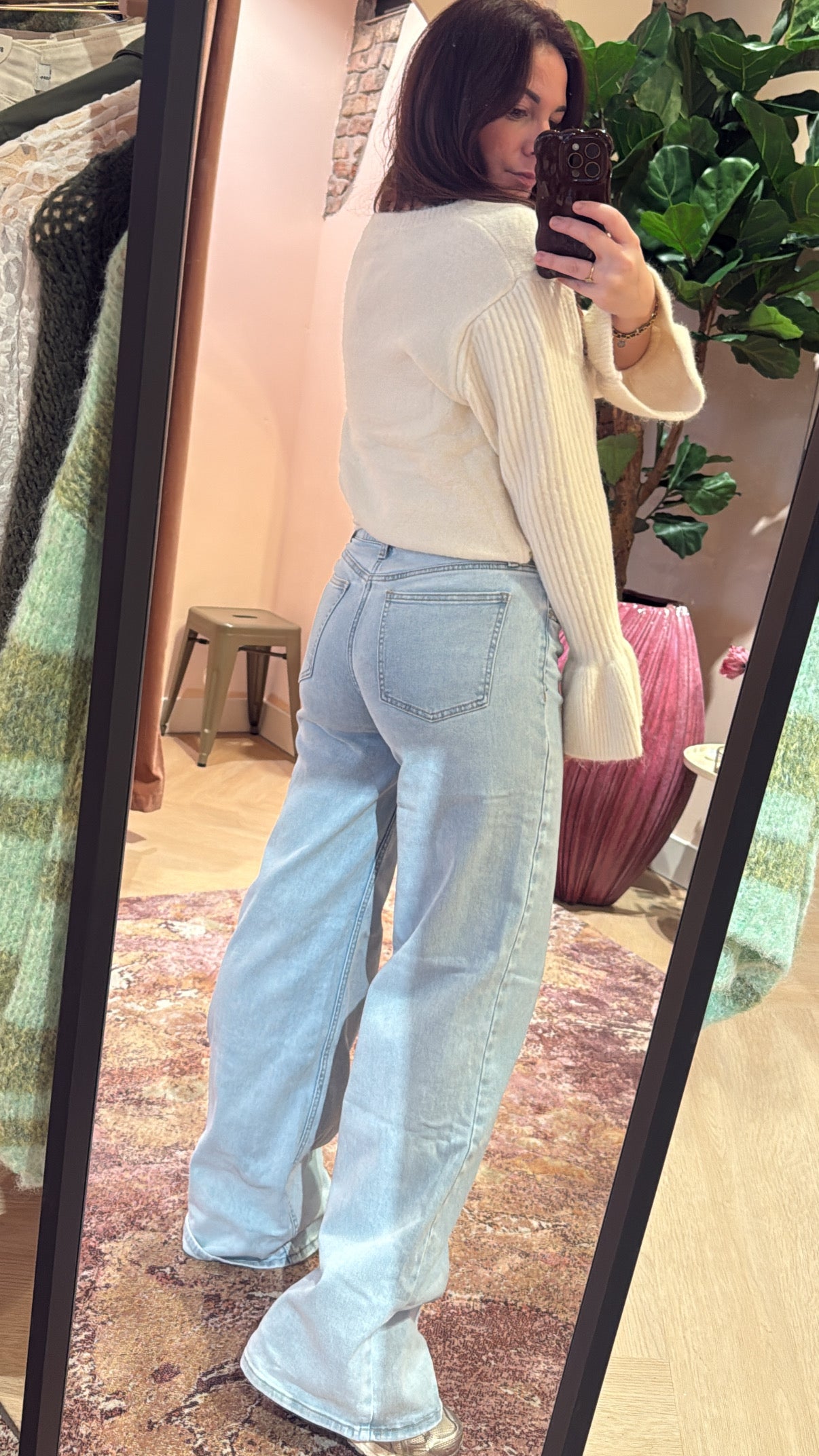 Jeans Liv Extra Long Mid Waist
