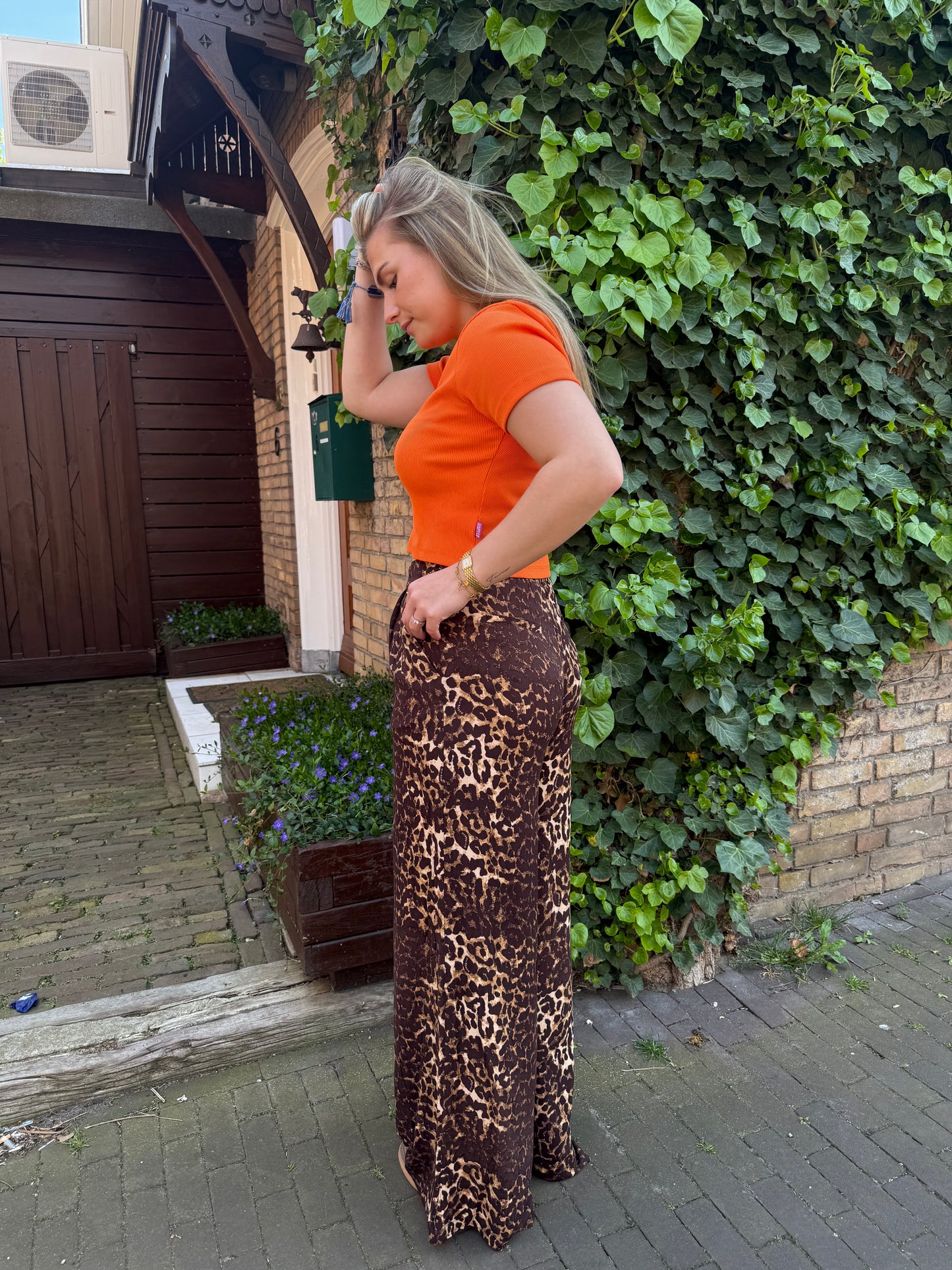 Harper & Yve Pants Rosie Leopard