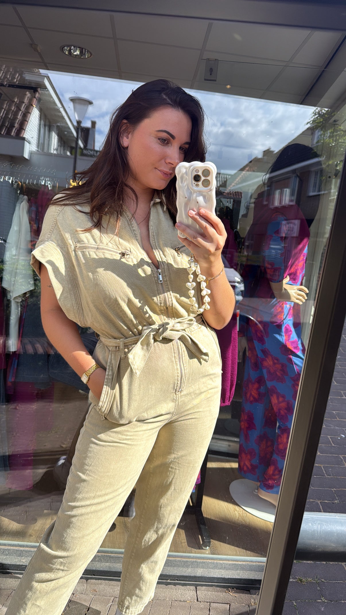 Jumpsuit Liv Beige
