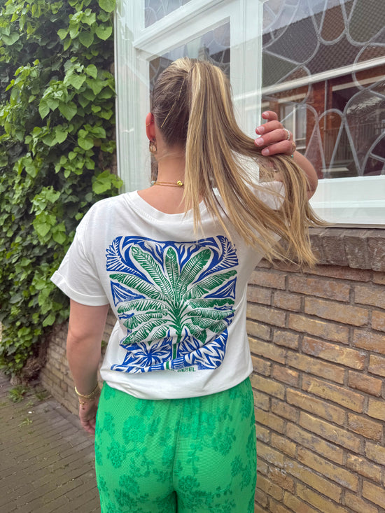 Colourful Rebel Palm Square Boxy Tee