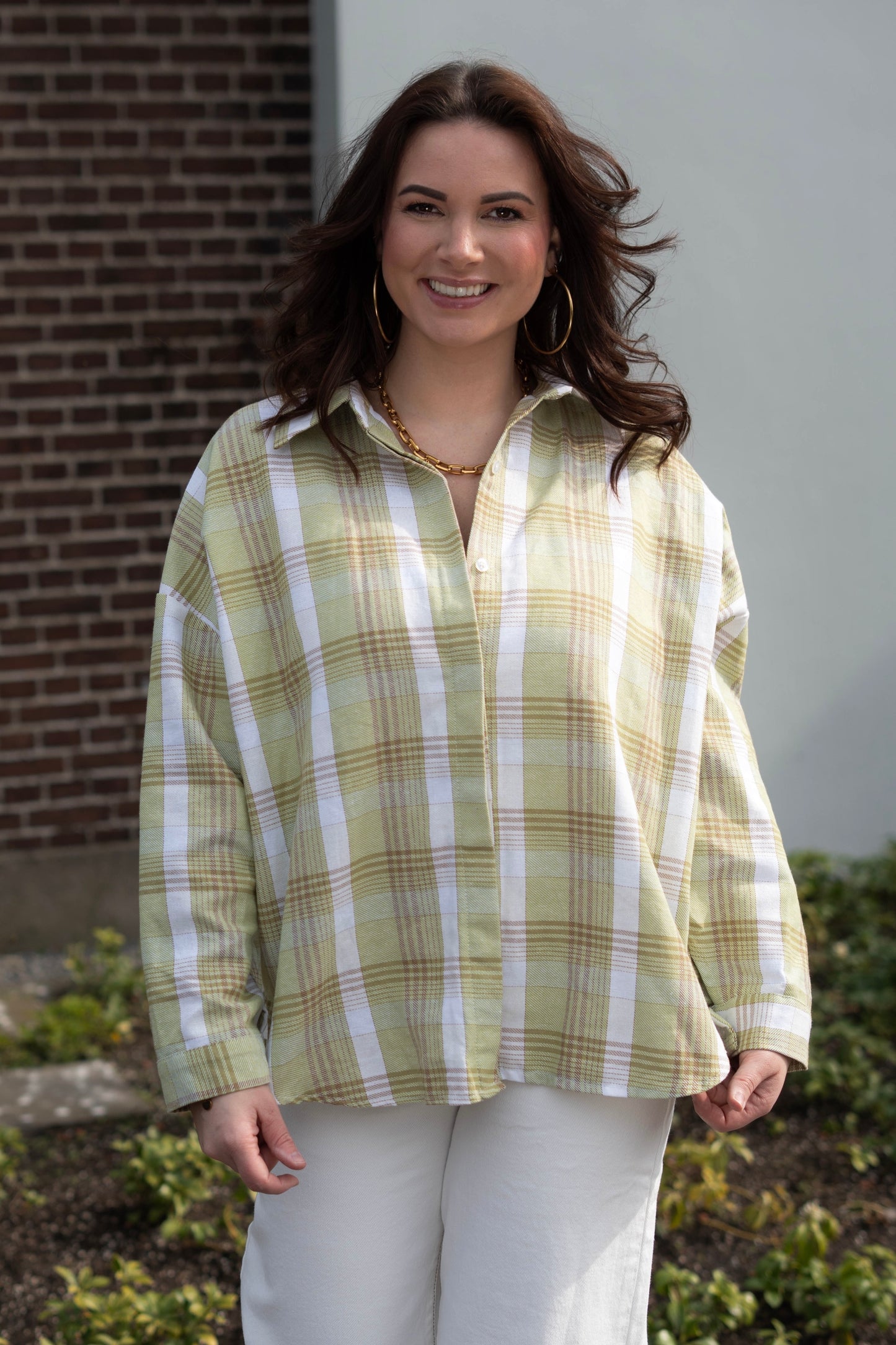 Blouse Victoria Groen