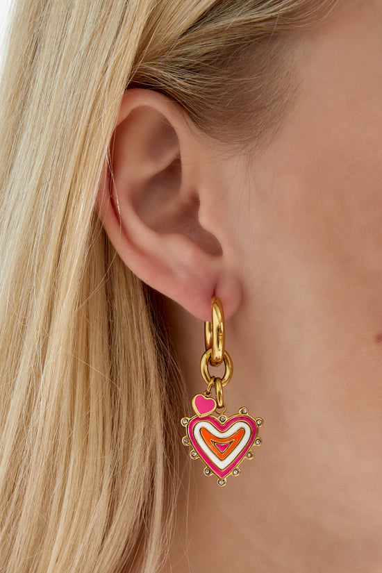 Earrings Love Price - Stainless Steel