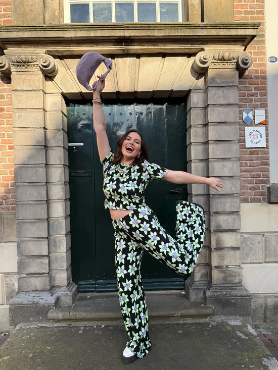 Harper & Yve Pants Jane Green Blossom