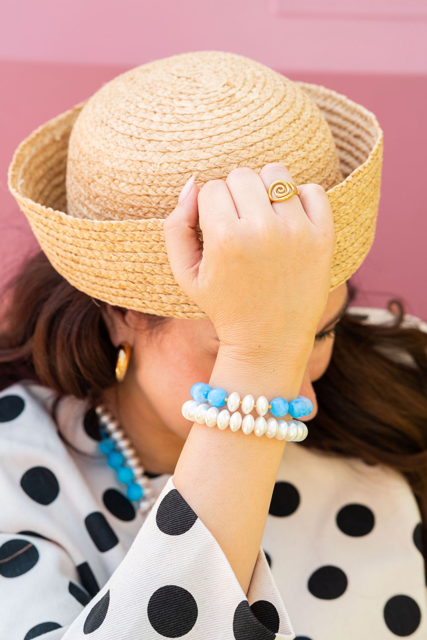 Bracelet Azzurra - Studio Frenchie X Milou Pasman