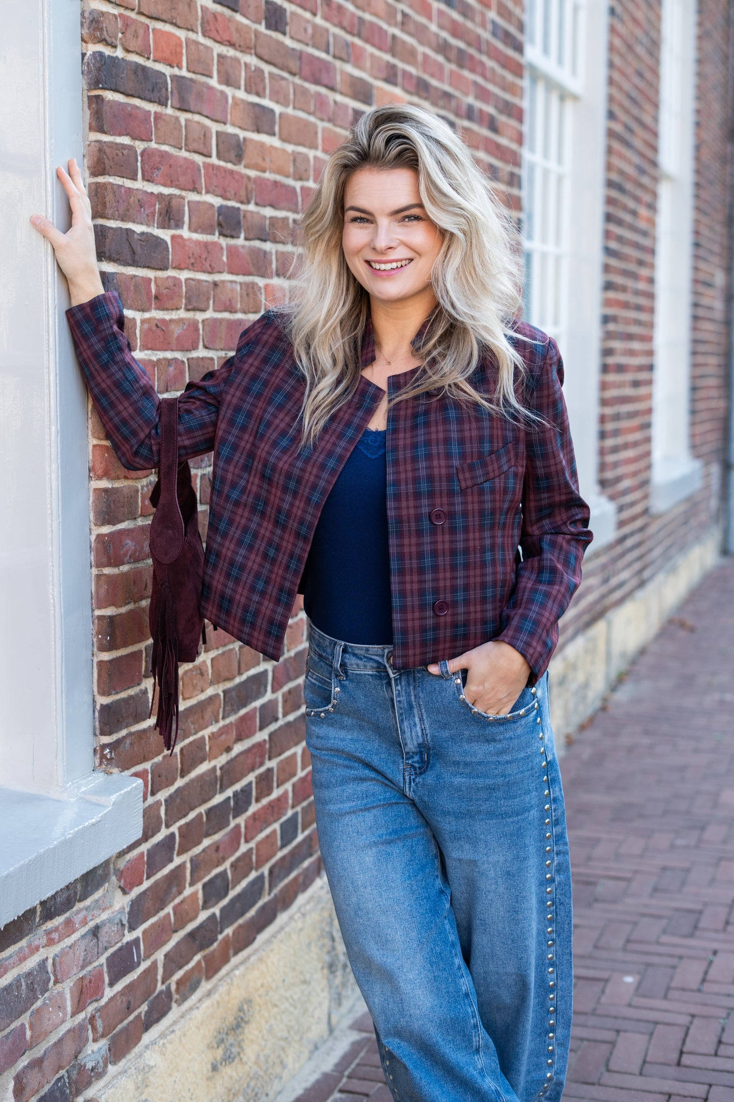 Jasje Demi donkerblauw Bordeaux