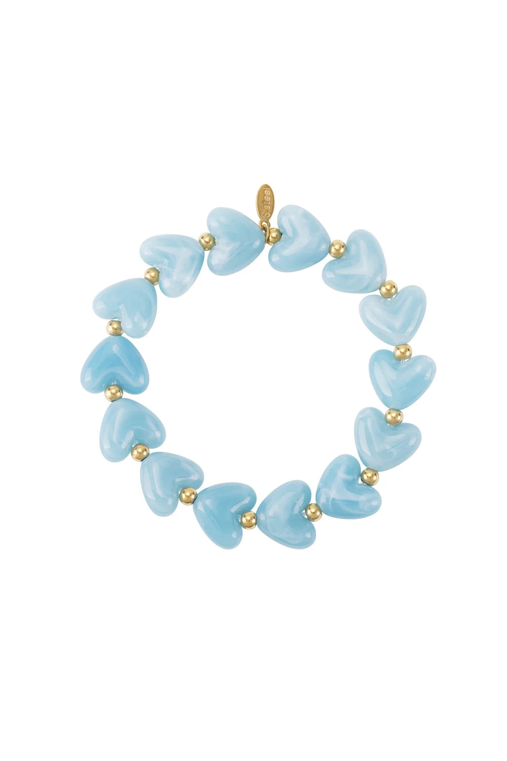 Armband Hart Blauw