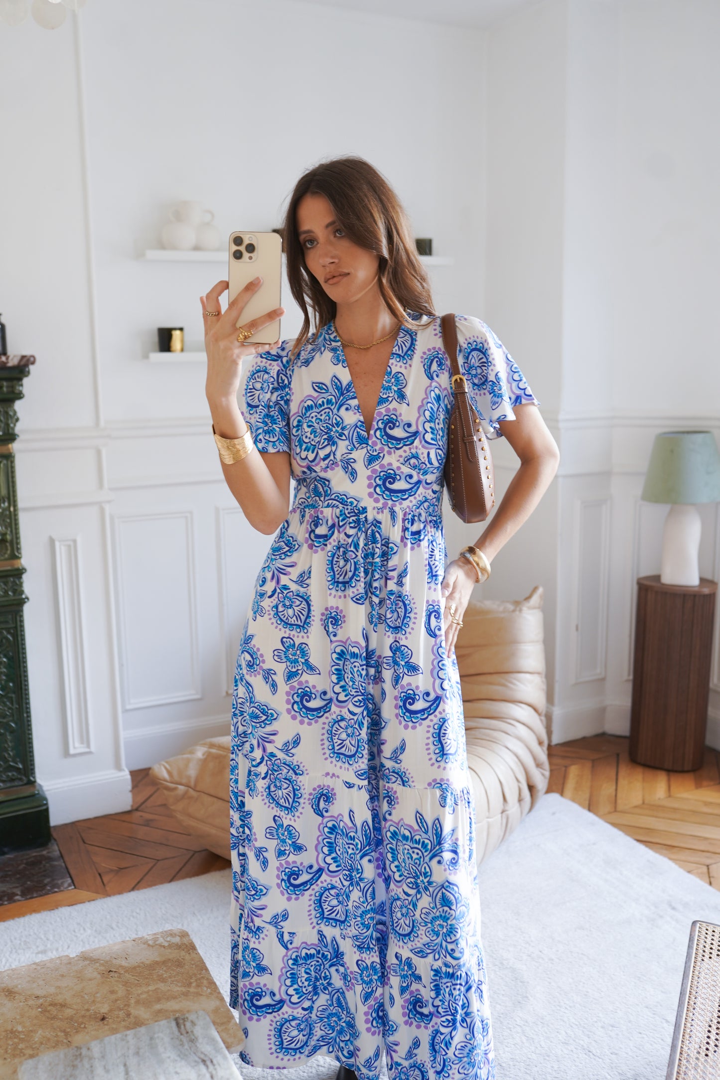 Jurk Liv blauw