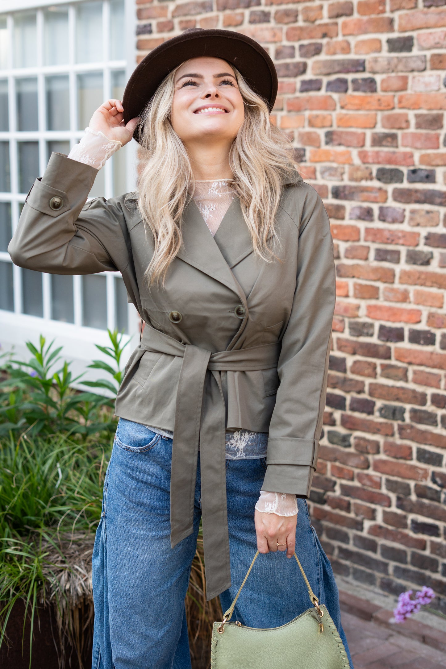 Trenchcoat Jessey Groen