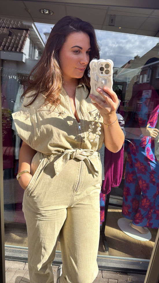 Jumpsuit Liv Beige