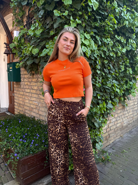 Harper & Yve Top Demmy Sunset Orange