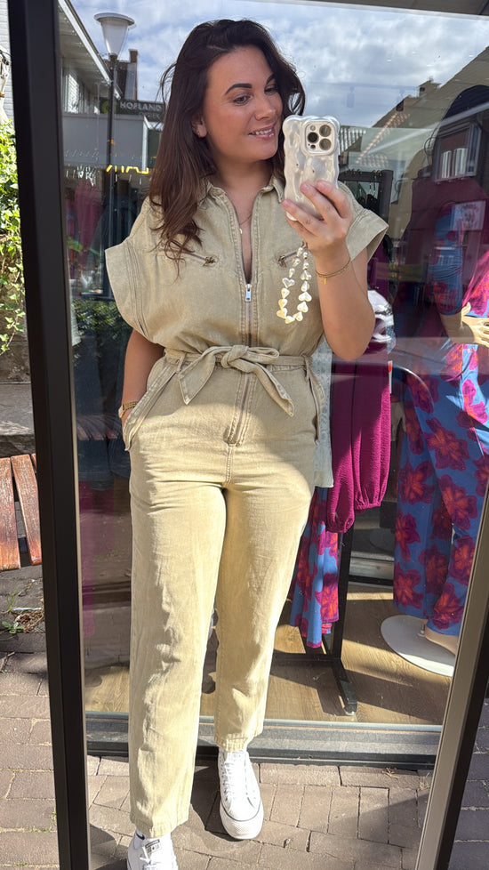 Jumpsuit Liv Beige
