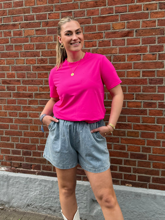 Basic Top Mandy Fuchsia