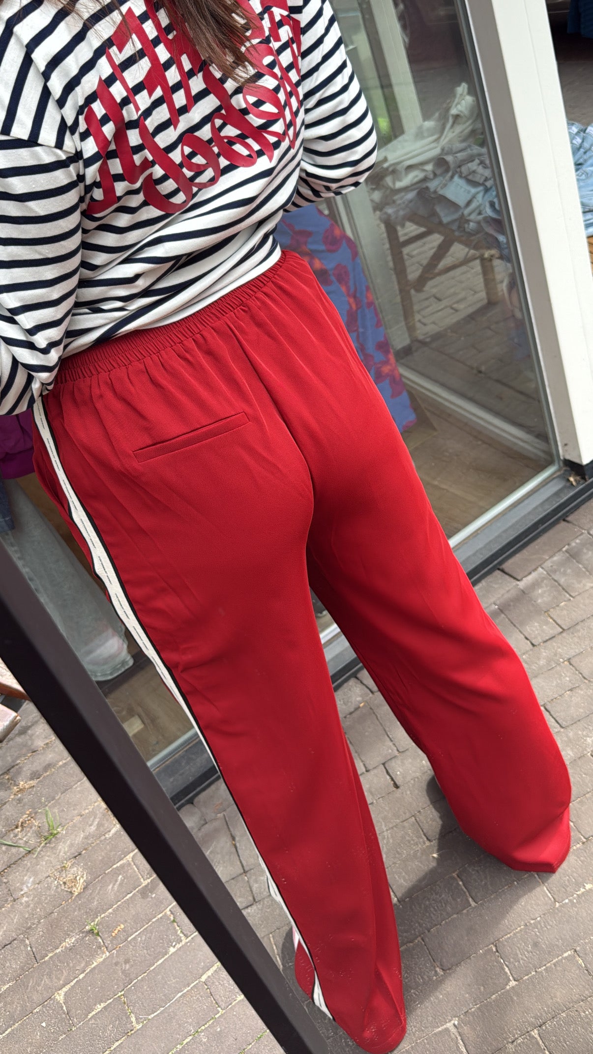 Colourful Rebel Sport Pants Medium Red