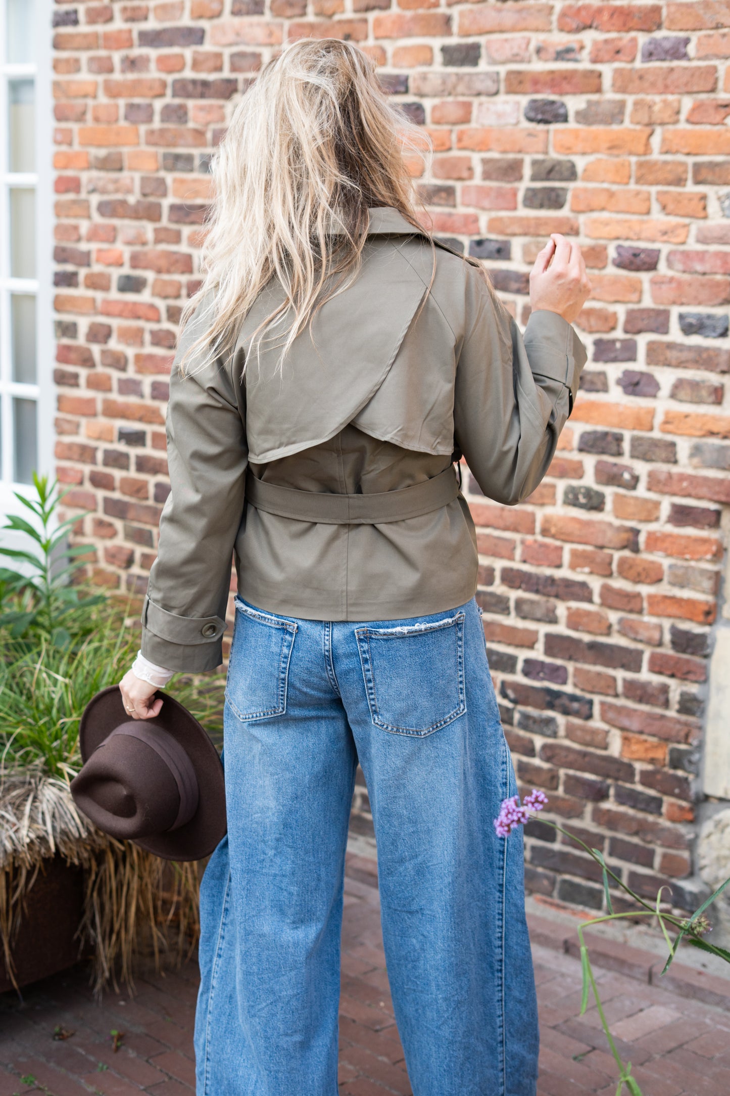 Trenchcoat Jessey Groen