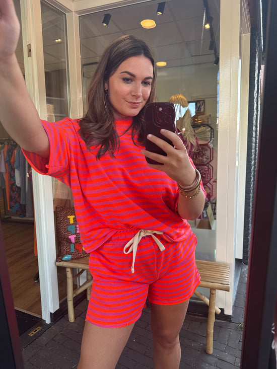 Short Bella Stripe
