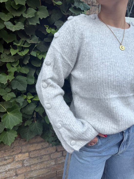 Trui Chrissy Licht Grijs