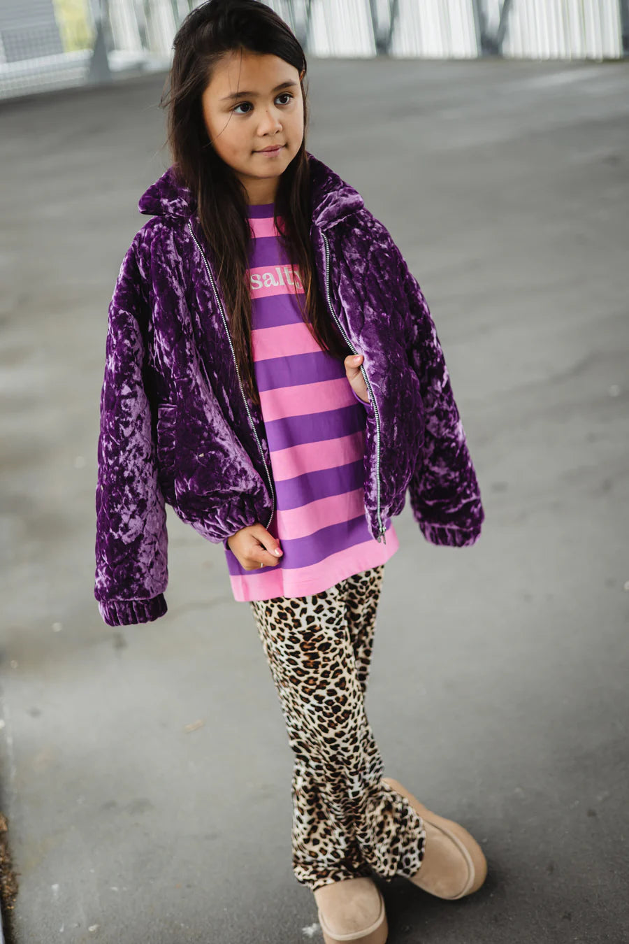 Salty & Stitch Pink Purple