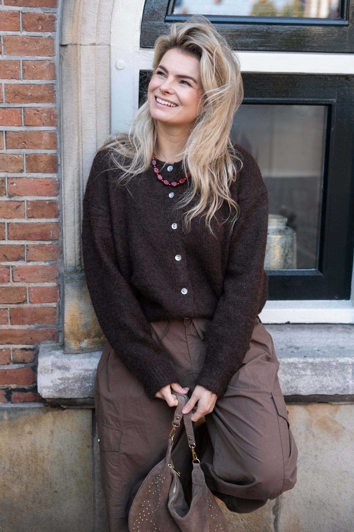 Vest Romee bruin