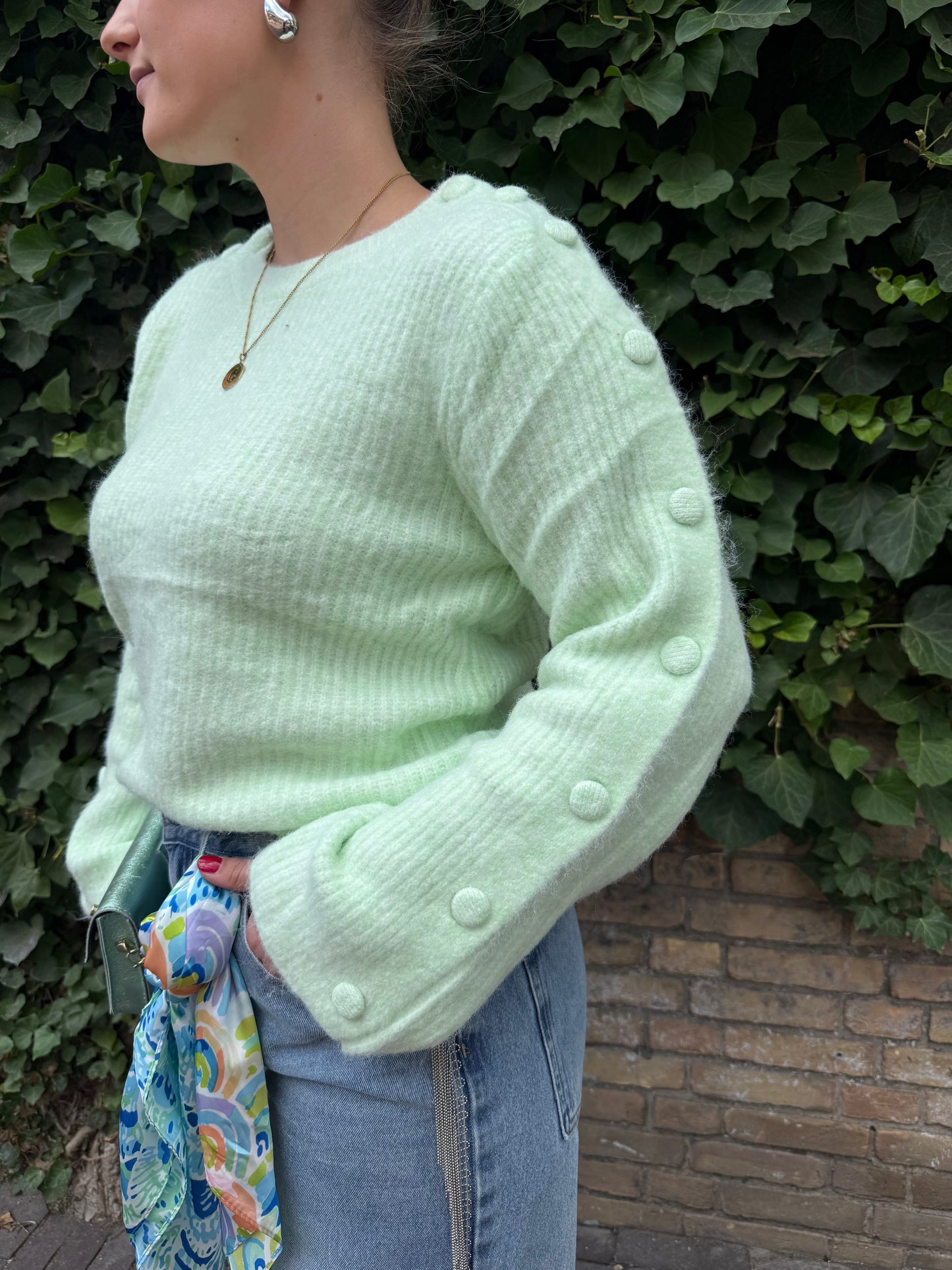 Trui Chrissy Mint Groen