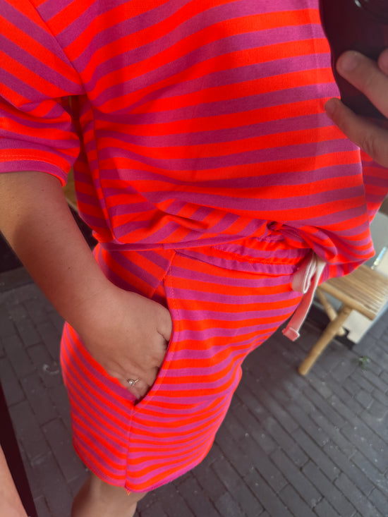 Short Bella Stripe