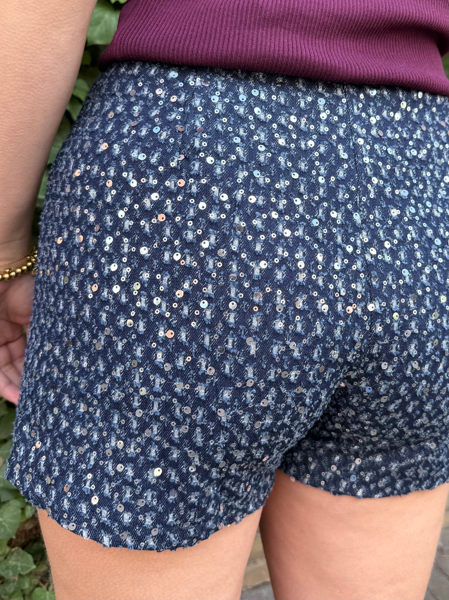Short Babet Pailletten