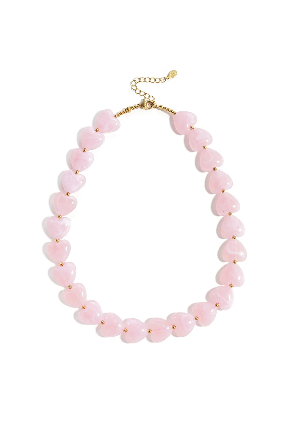 Ketting Hart Licht Roze