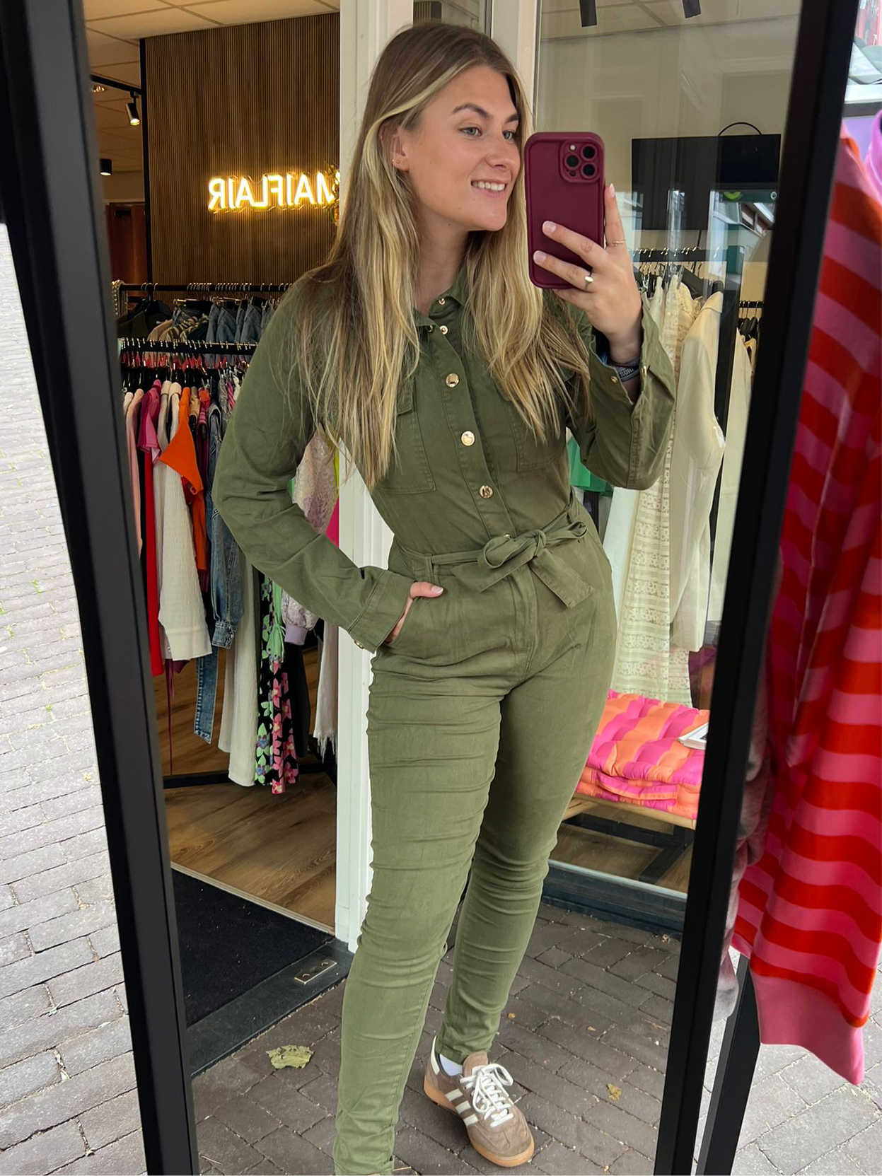 Jumpsuit Maud Kaki