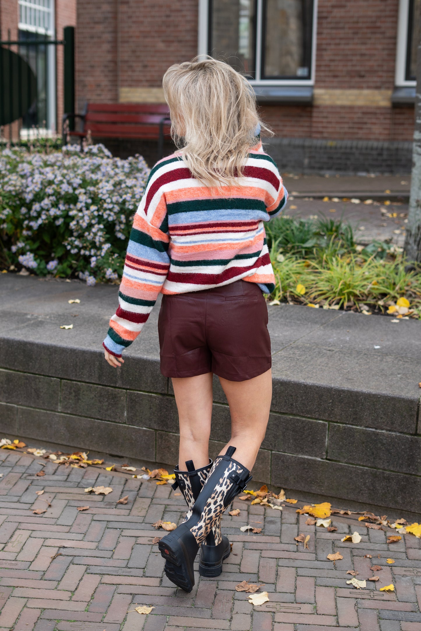 Skort Hanna bordeaux