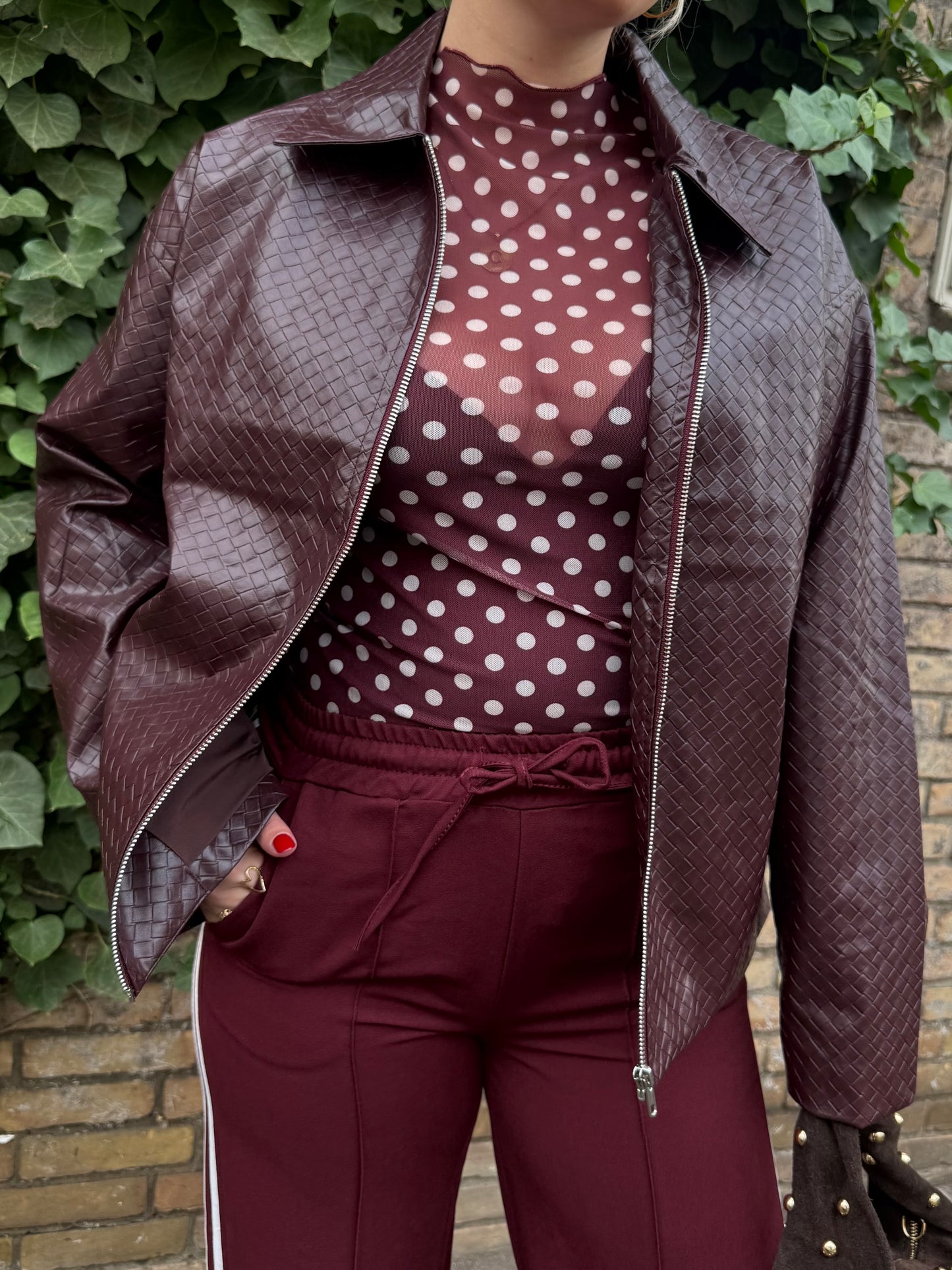 Jacket Cloe Bordeaux