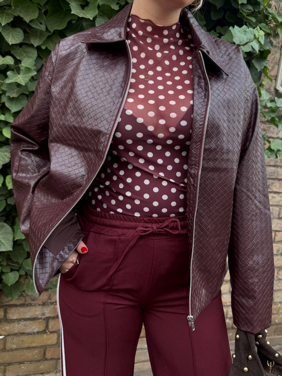 Jacket Cloe Bordeaux
