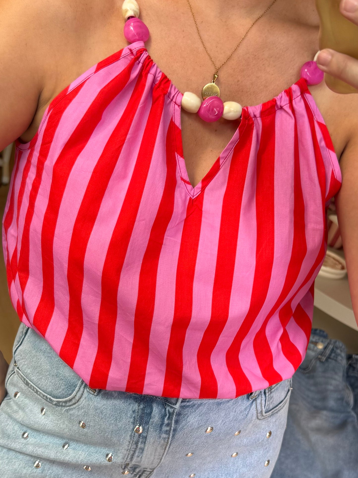Top Lonne Rood Roze